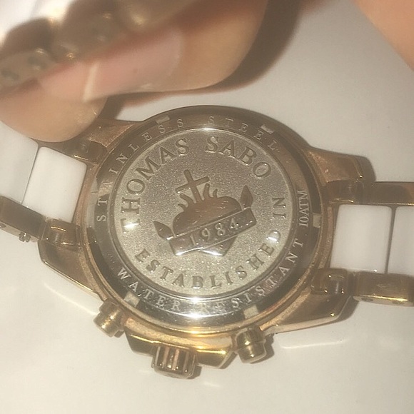 Thomas Sabo Women's Glam Chrono Rose Gold White. - Picture 6 of 6